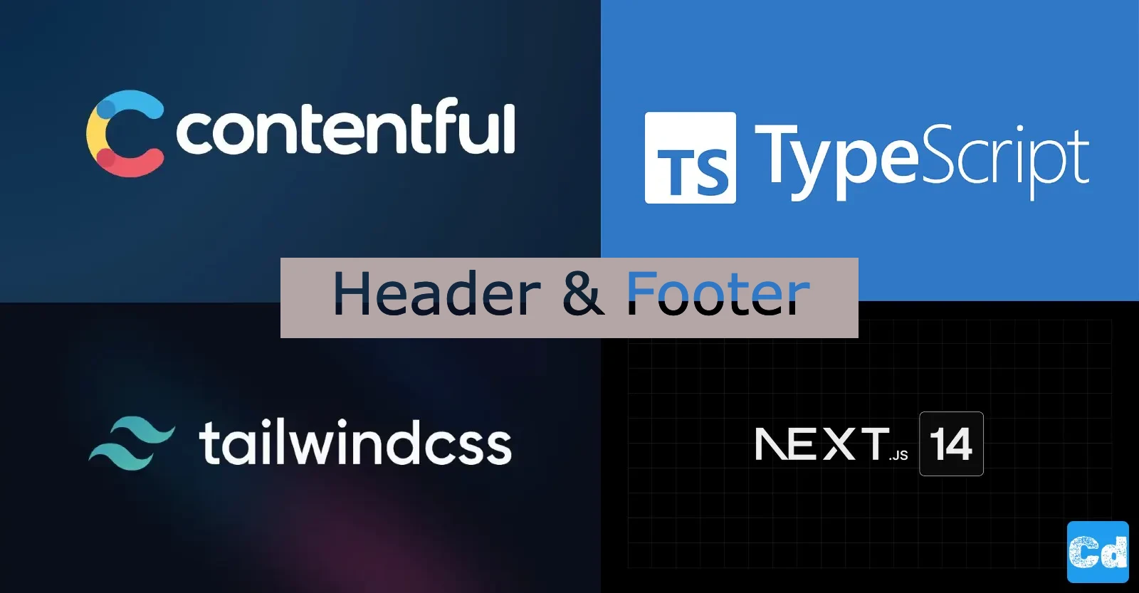 Next.js 14 - header footer contentful tailwindcss - full example - part3