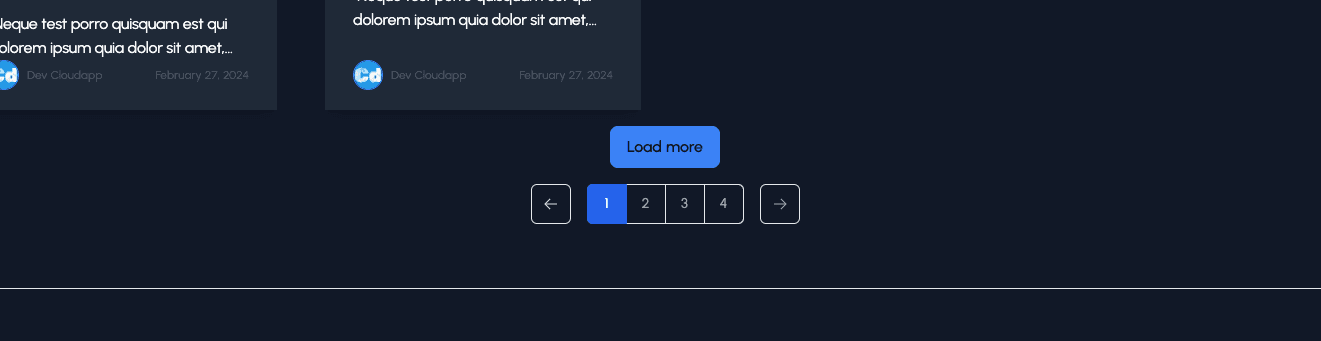Pagination Component