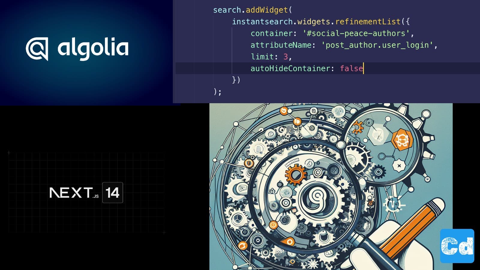 Next.js 14 -Advanced Search Integration with Algolia UI Libraries (Widgets)