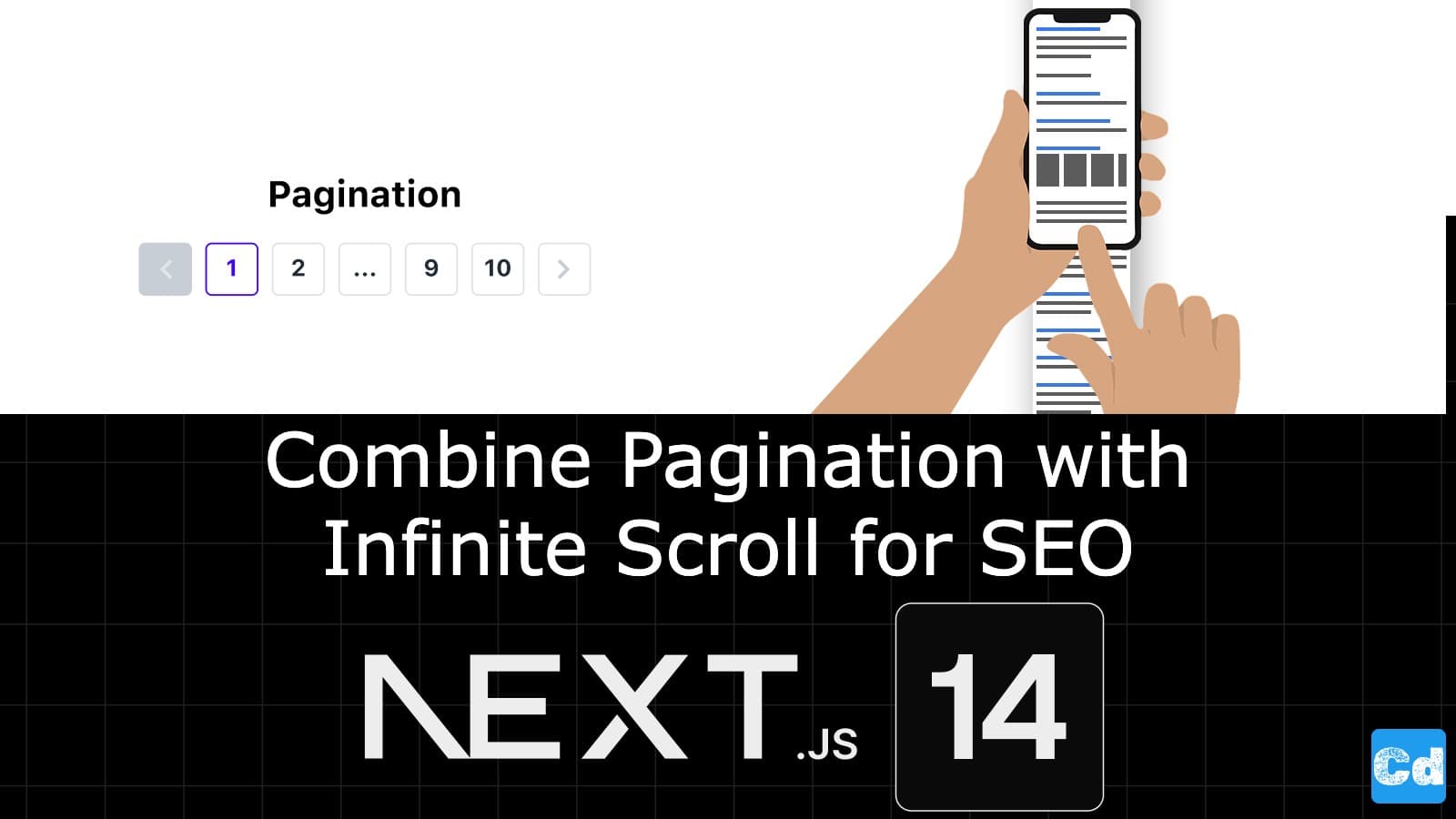 Next.js 14 / SEO - Combine Pagination with Infinite Scroll