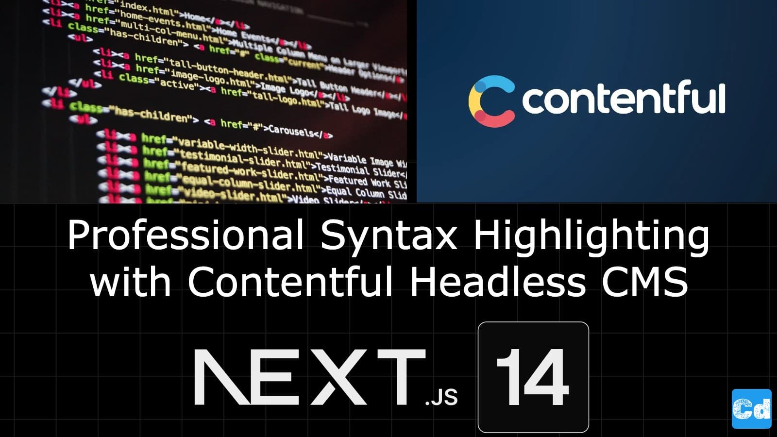 Next.js 14 / Contentful- Professional Syntax Highlighting